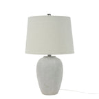 Lampe de table en pot en céramique non émaillée Nourison 23