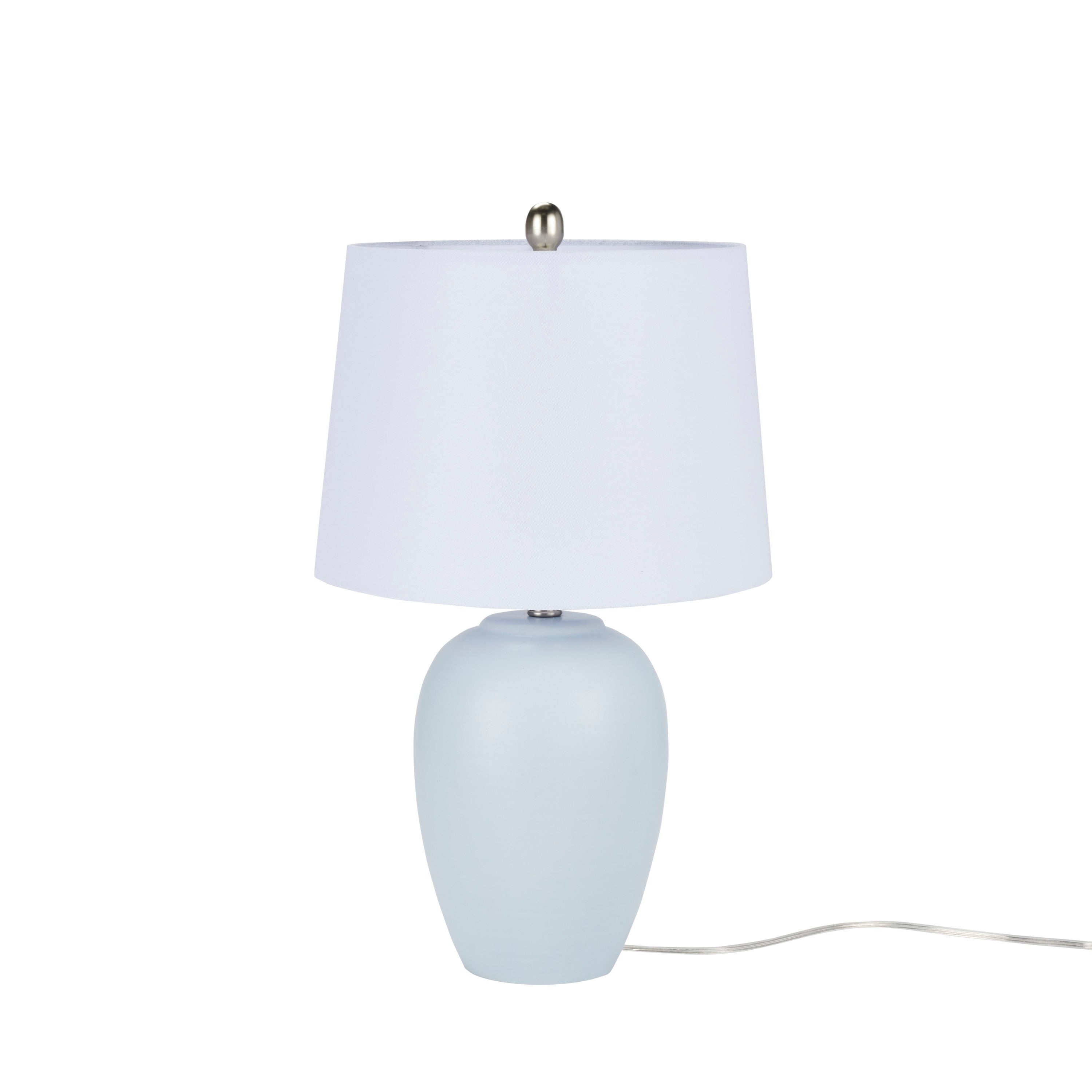 Lampe de table en pot en céramique non émaillée Nourison 23