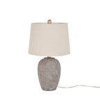Lampe de table en pot en céramique non émaillée Nourison 23