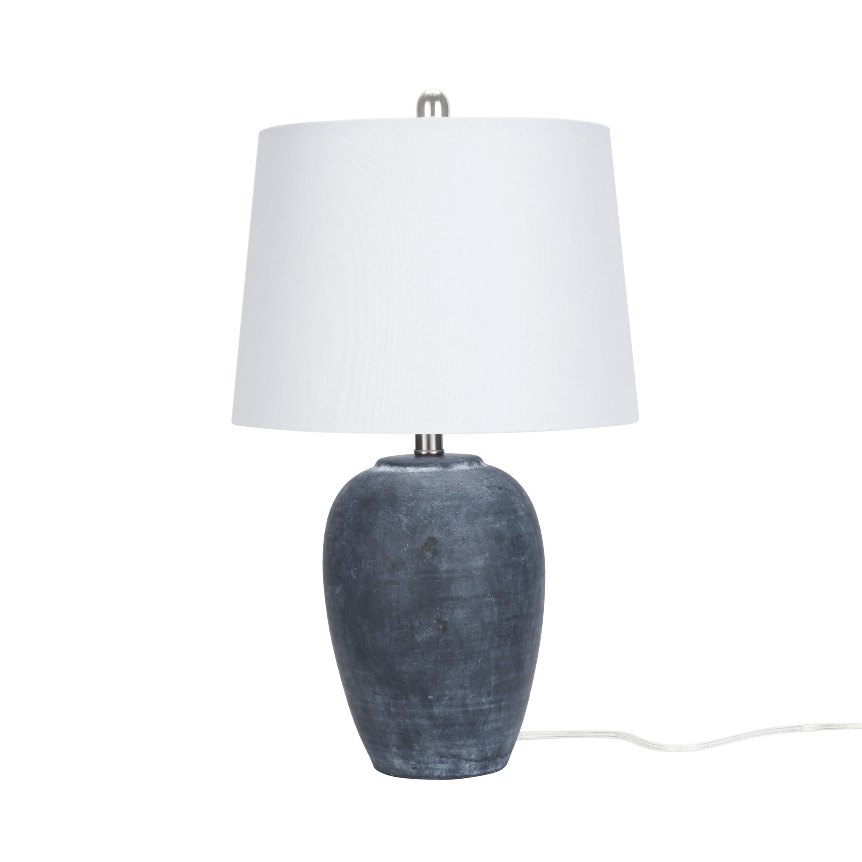 Lampe de table en pot en céramique non émaillée Nourison 23