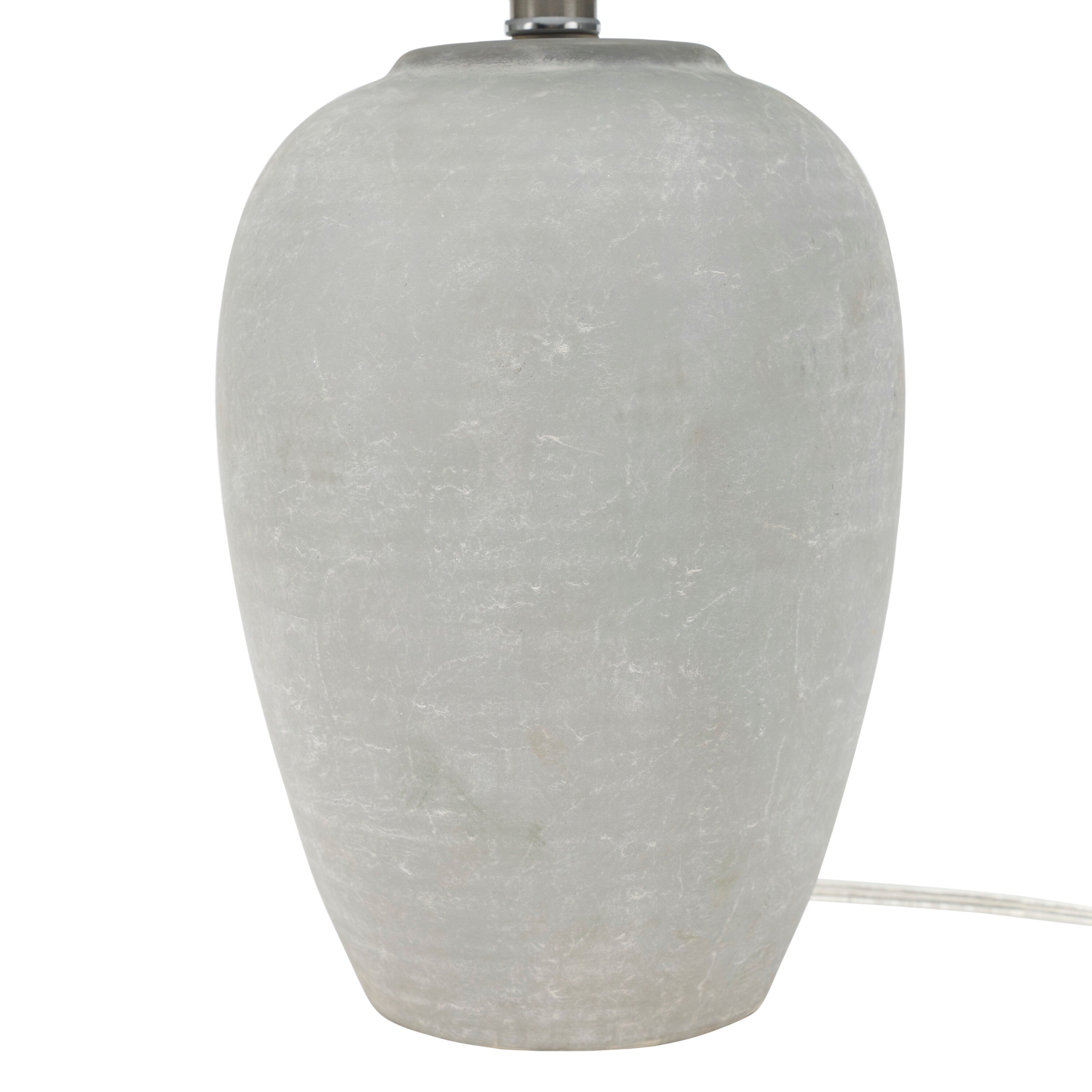 Lampe de table en pot en céramique non émaillée Nourison 23