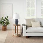 Lampe de table en pot en céramique non émaillée Nourison 23
