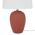 Lampe de table en pot en céramique non émaillée Nourison 23