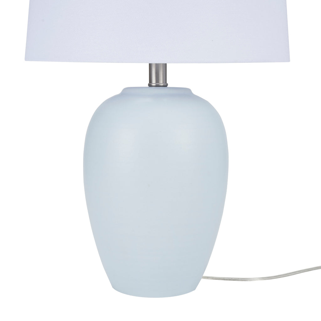 Lampe de table en pot en céramique non émaillée Nourison 23