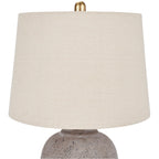 Lampe de table en pot en céramique non émaillée Nourison 23