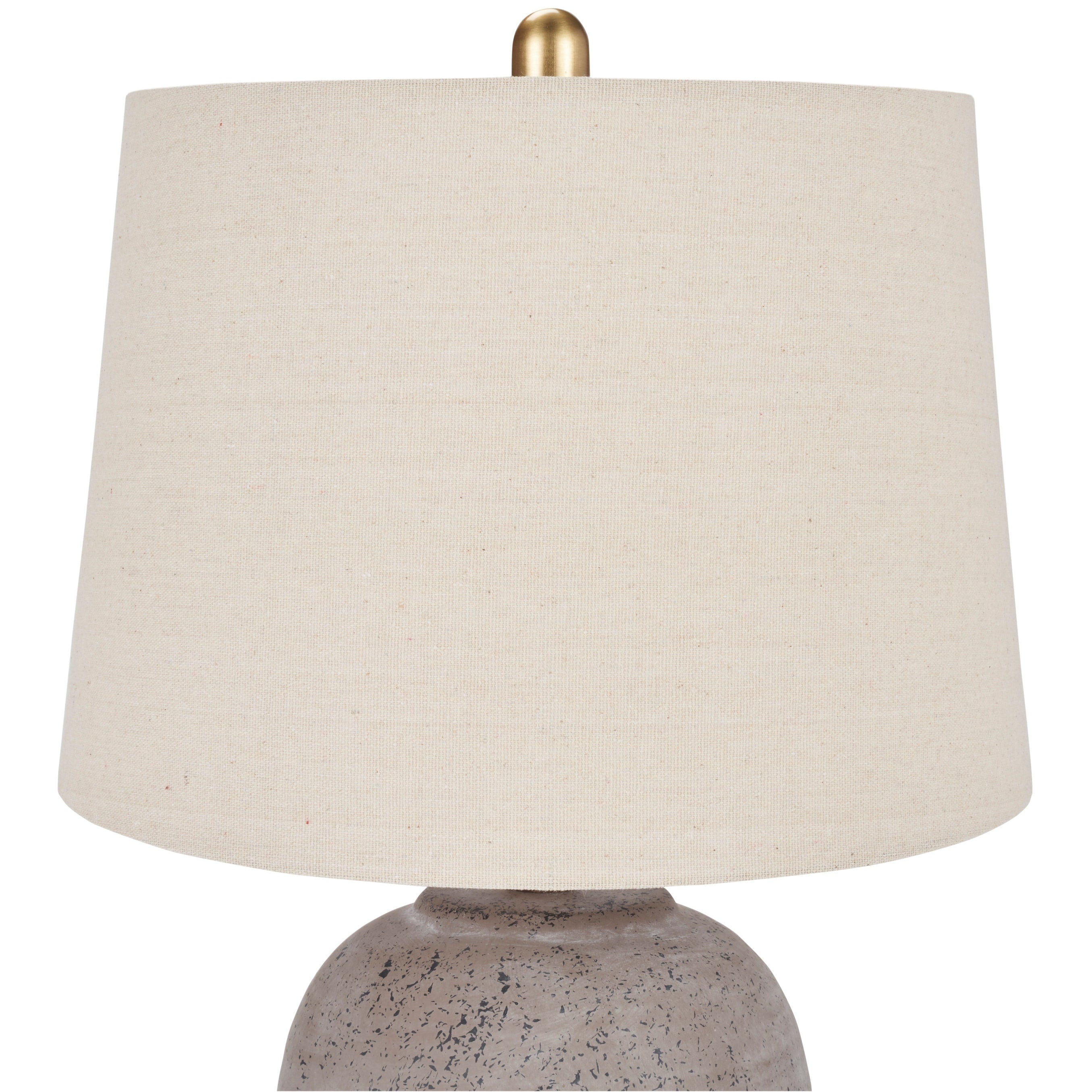 Lampe de table en pot en céramique non émaillée Nourison 23