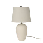 Lampe de table en pot en céramique non émaillée Nourison 23