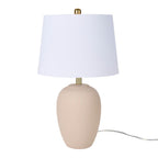 Lampe de table en pot en céramique non émaillée Nourison 23