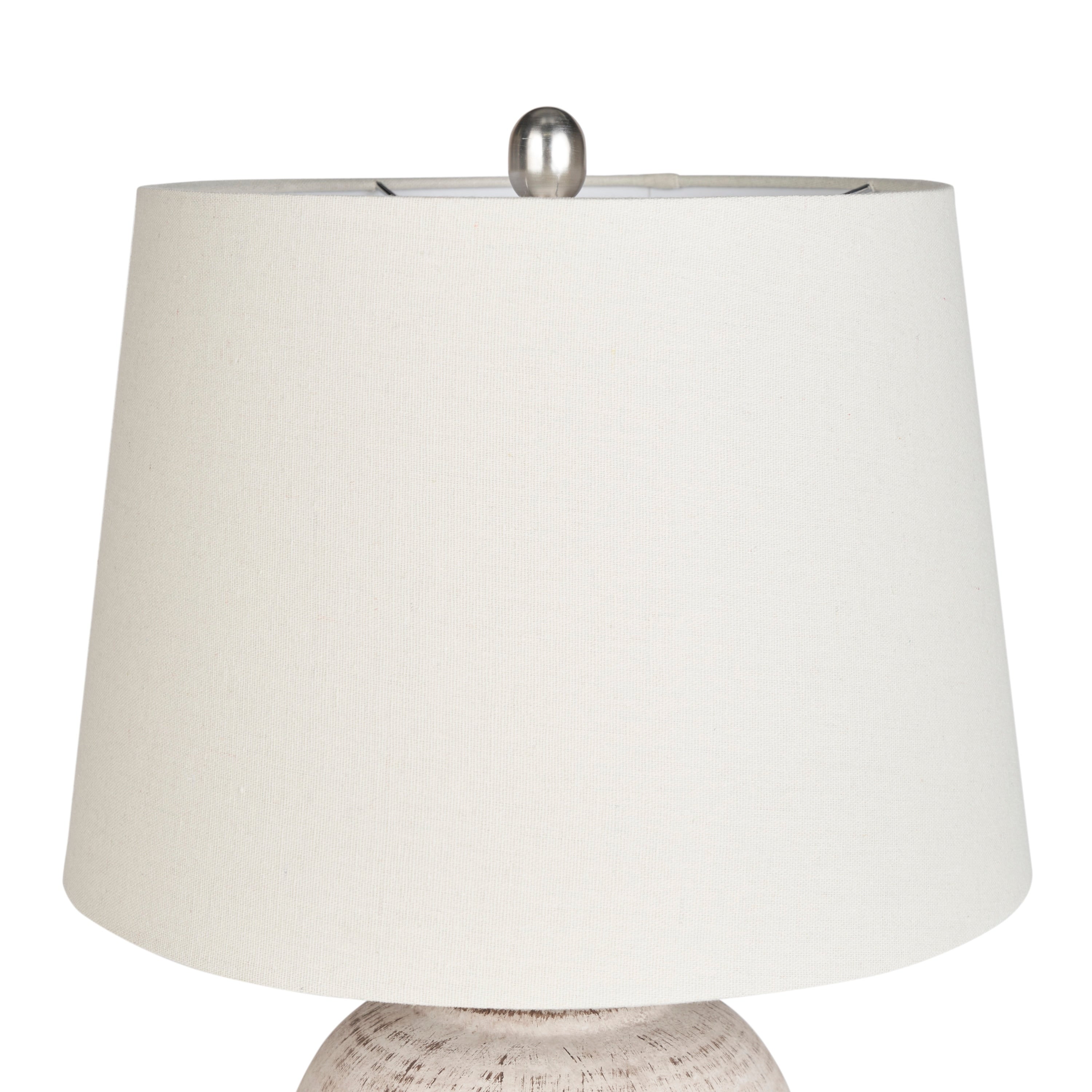 Lampe de table en pot en céramique non émaillée Nourison 23