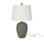 Lampe de table en pot en céramique non émaillée Nourison 23