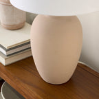 Lampe de table en pot en céramique non émaillée Nourison 23