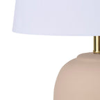 Lampe de table en pot en céramique non émaillée Nourison 23