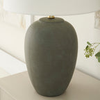 Lampe de table en pot en céramique non émaillée Nourison 23