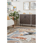 Tapis Nourison Astra lavable en machine à imprimé animal