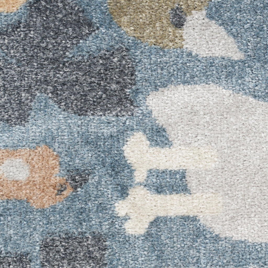 Tapis Nourison Astra lavable en machine à imprimé animal