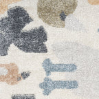 Tapis Nourison Astra lavable en machine à imprimé animal