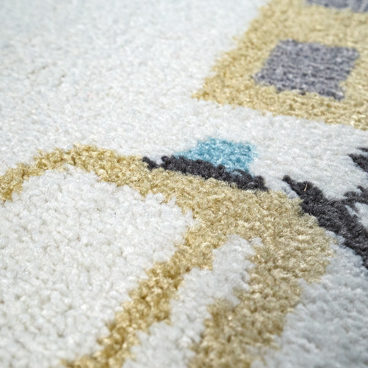 Tapis de chambre d'enfant avec motif de rues, de voitures et d'arbres aux couleurs pastel