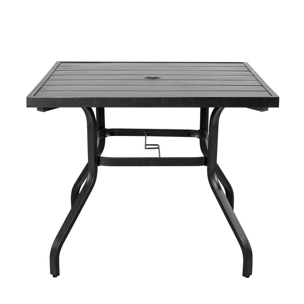 Ensemble de salle à manger d'extérieur Nuu Garden 5 pièces avec chaises pivotantes et coussins