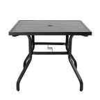 Ensemble de salle à manger d'extérieur Nuu Garden 5 pièces avec chaises pivotantes et coussins