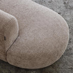 Canapé sectionnel ouvert et incurvé Nestled