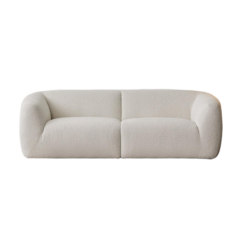 Snuggle Cloud Cream Boucle Sofa