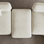 Canapé d'angle sectionnel minimaliste Prism