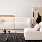 Snuggle Cloud Cream Boucle Sofa
