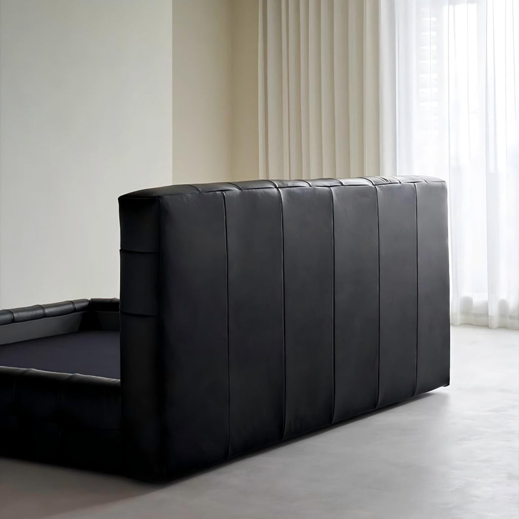 Marshmallow Leather Bed