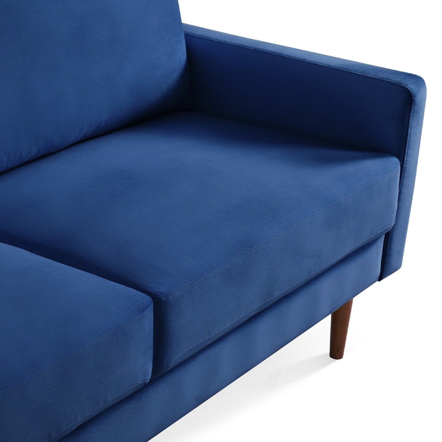 Canapé rembourré de 69 pouces de large avec accoudoirs carrés, mobilier de maison et de bureau OS