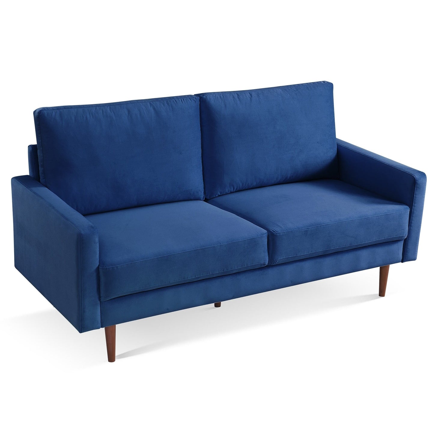 Canapé rembourré de 69 pouces de large avec accoudoirs carrés, mobilier de maison et de bureau OS