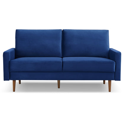 Canapé rembourré de 69 pouces de large avec accoudoirs carrés, mobilier de maison et de bureau OS