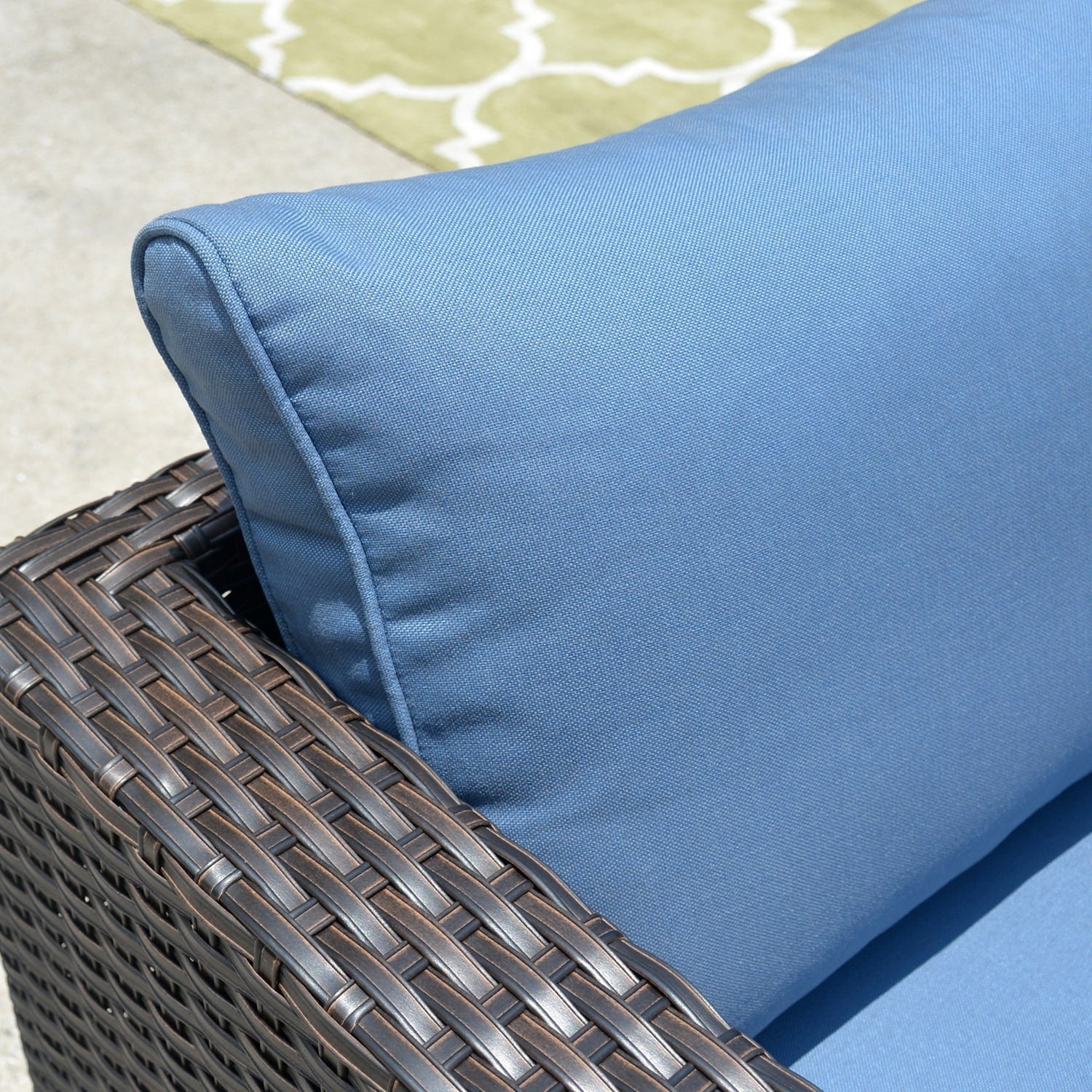 Ensemble de 12 meubles de patio OVIOS en tissu Sunbrella et oléfine