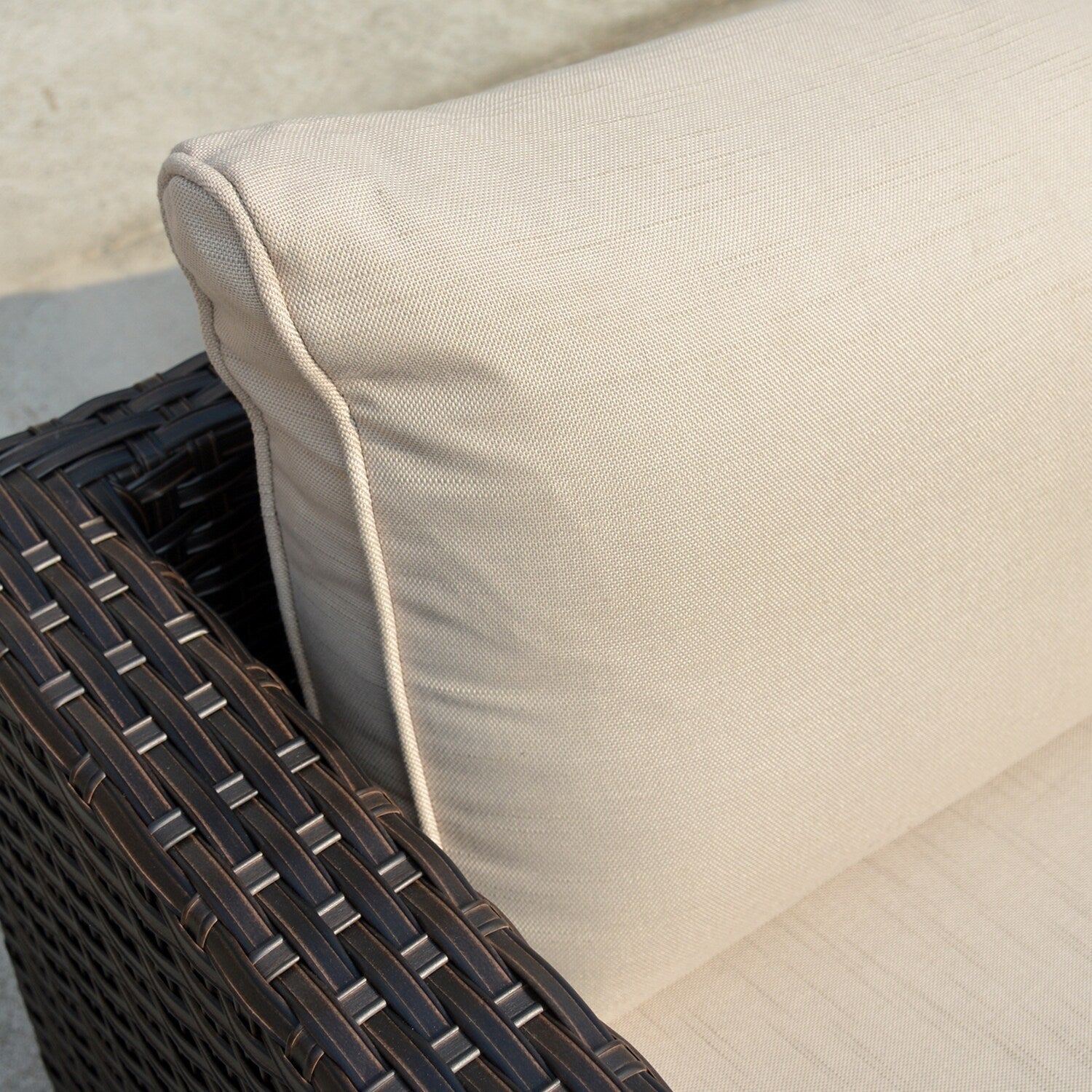 Ensemble de 12 meubles de patio OVIOS en tissu Sunbrella et oléfine