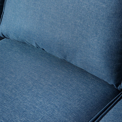 Ensemble de conversation extérieur en osier OVIOS 7 pièces pour patio