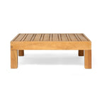 Ensemble de canapés d'extérieur Oana 12 pièces en bois d'acacia en forme de U par Christopher Knight Home