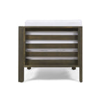 Ensemble de canapés d'extérieur Oana 12 pièces en bois d'acacia en forme de U par Christopher Knight Home
