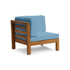 Ensemble de canapés d'extérieur Oana 12 pièces en bois d'acacia en forme de U par Christopher Knight Home