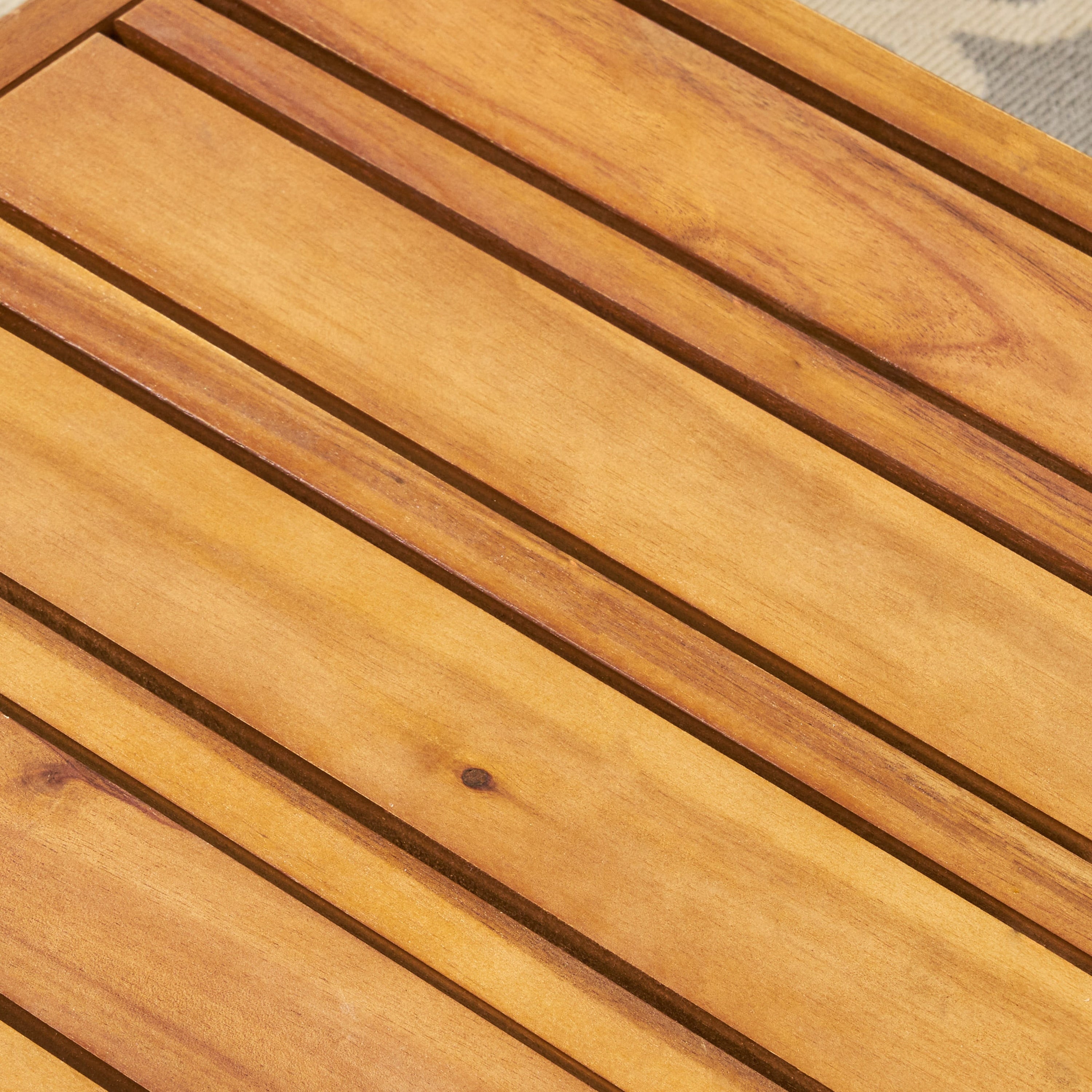 Ensemble de canapés d'extérieur Oana 12 pièces en bois d'acacia en forme de U par Christopher Knight Home
