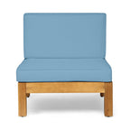 Ensemble de canapés d'extérieur Oana 12 pièces en bois d'acacia en forme de U par Christopher Knight Home