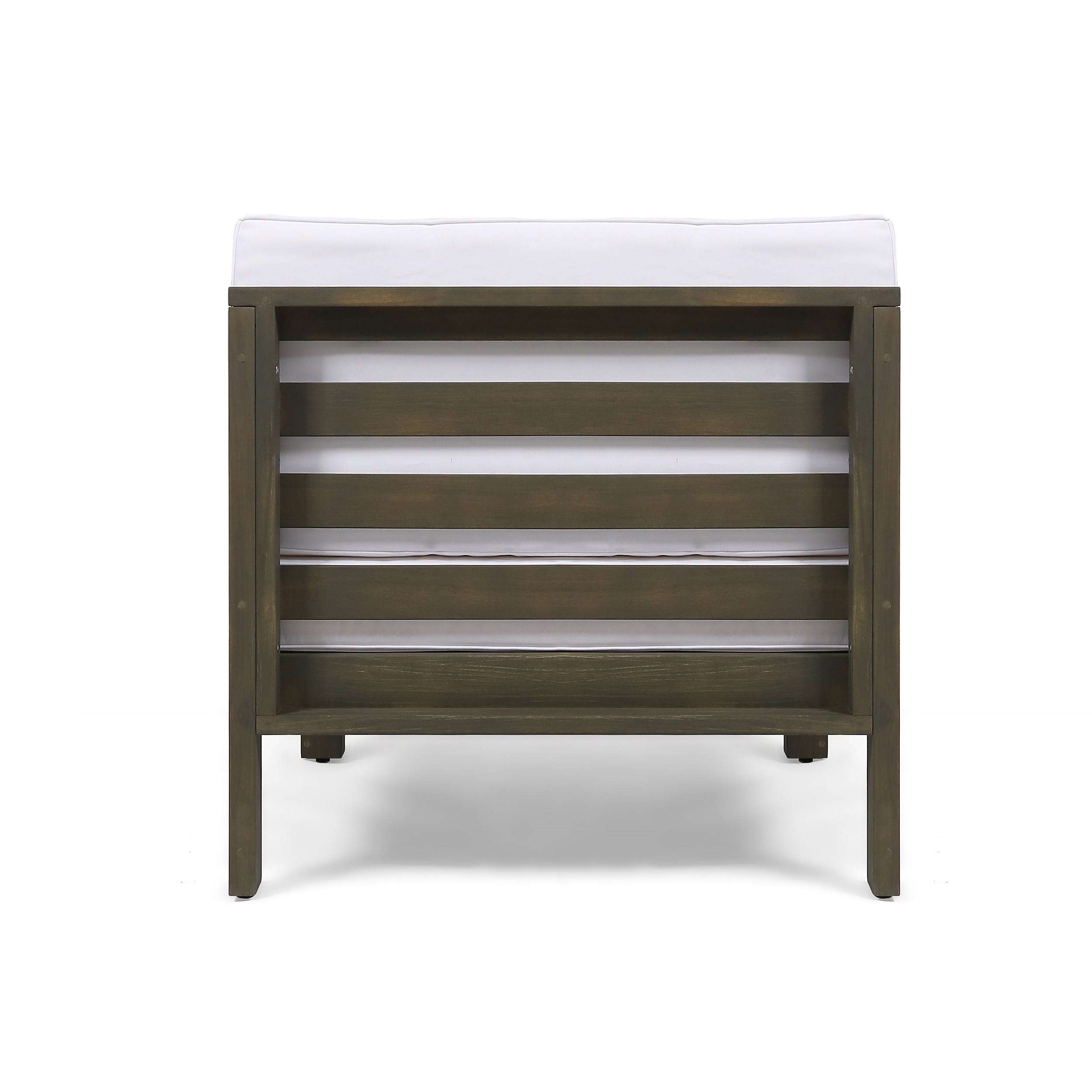 Ensemble de canapés d'extérieur Oana 12 pièces en bois d'acacia en forme de U par Christopher Knight Home
