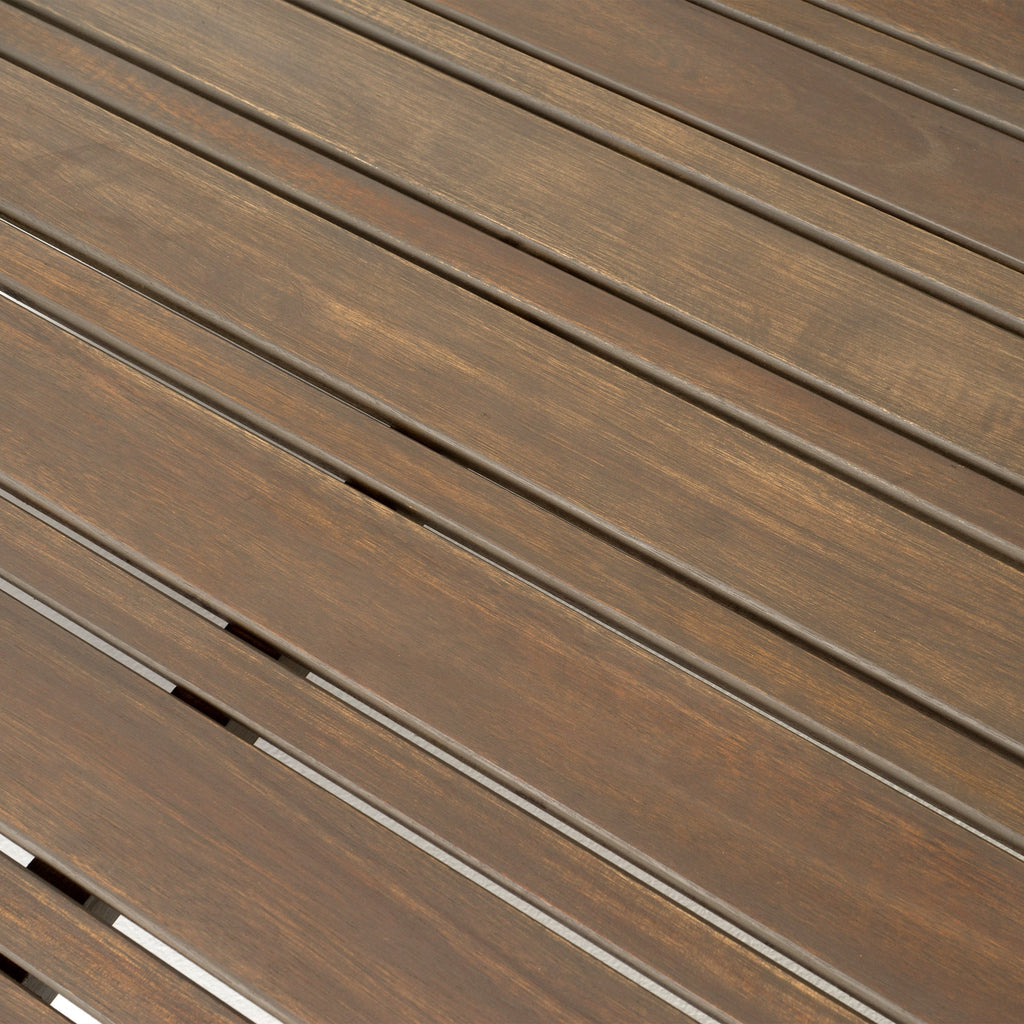 Ensemble de canapés d'extérieur Oana 12 pièces en bois d'acacia en forme de U par Christopher Knight Home