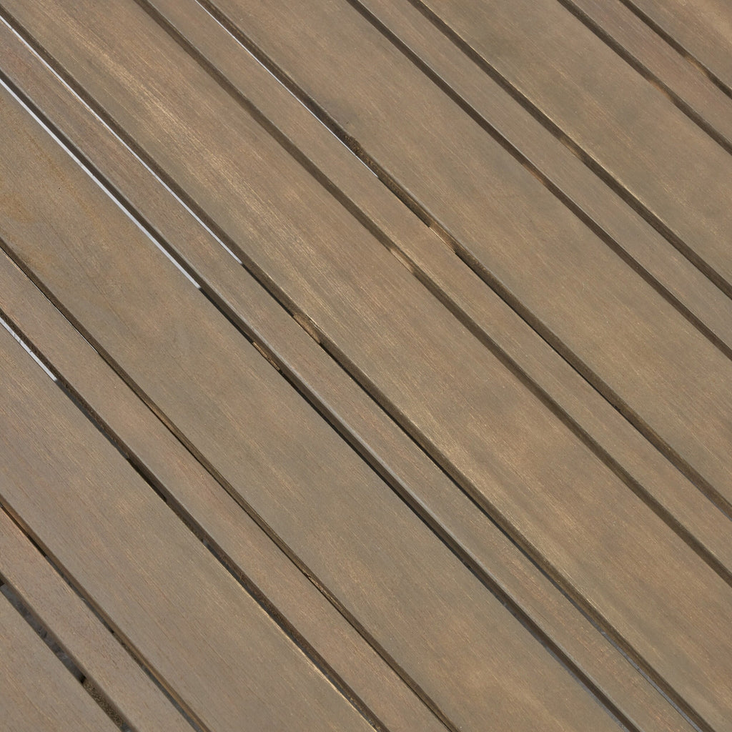 Ensemble de canapés d'extérieur Oana 12 pièces en bois d'acacia en forme de U par Christopher Knight Home