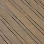 Ensemble de canapés d'extérieur Oana 12 pièces en bois d'acacia en forme de U par Christopher Knight Home