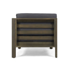 Ensemble de canapés d'extérieur Oana 12 pièces en bois d'acacia en forme de U par Christopher Knight Home
