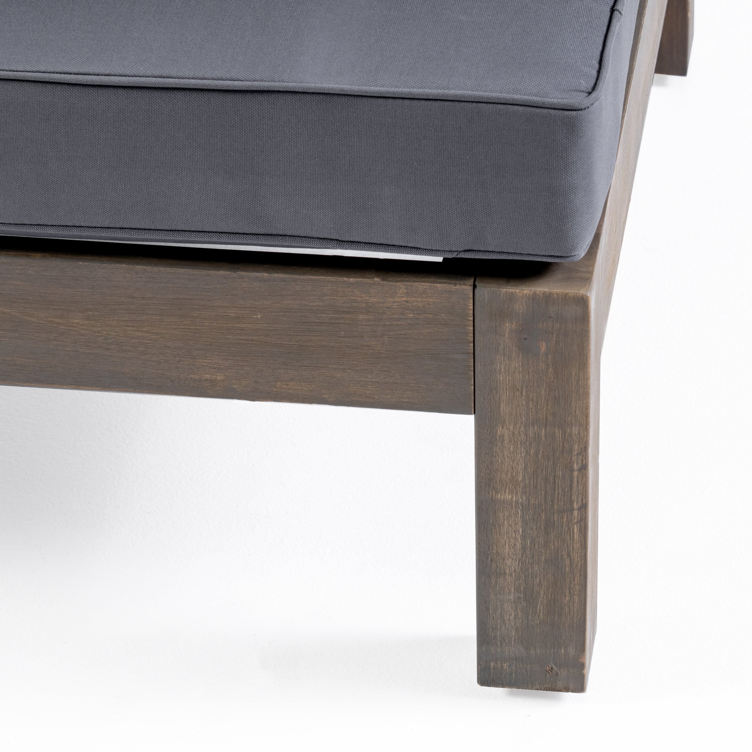 Ensemble de canapés d'extérieur Oana 12 pièces en bois d'acacia en forme de U par Christopher Knight Home
