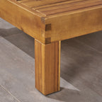 Ensemble de canapés d'extérieur Oana 7 places en bois d'acacia par Christopher Knight Home