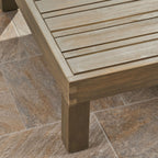 Ensemble de canapés d'extérieur Oana 7 places en bois d'acacia par Christopher Knight Home