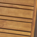 Ensemble de canapés d'extérieur Oana 7 places en bois d'acacia par Christopher Knight Home