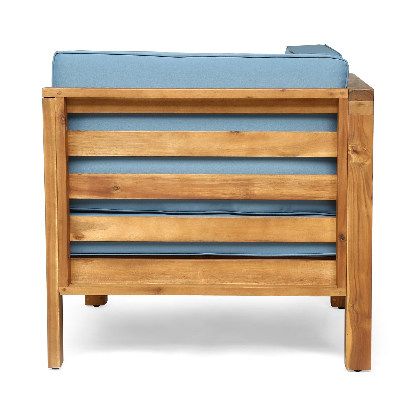 Ensemble de canapés d'extérieur Oana 9 pièces en bois d'acacia avec table basse par Christopher Knight Home