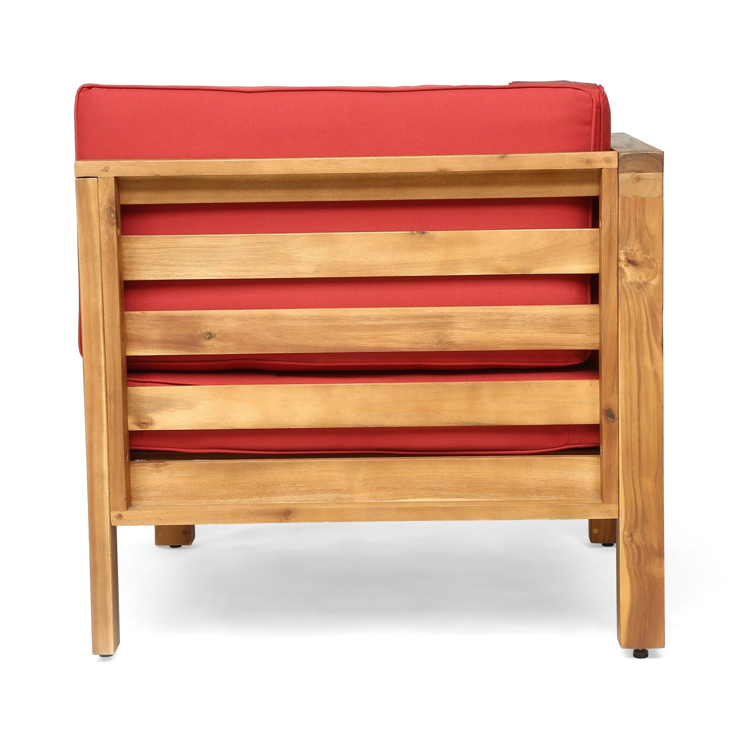 Ensemble de canapés d'extérieur Oana 9 pièces en bois d'acacia avec table basse par Christopher Knight Home